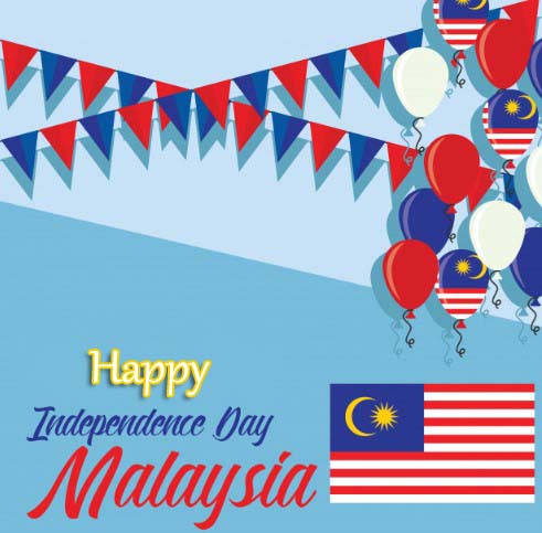 31st August Malaysia National Day - Happy Malaysia Independence Day 2021