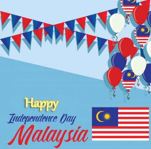 31st August Malaysia National Day - Happy Malaysia Independence Day 2024