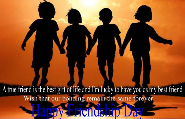 Best Happy Friendship Day Messages 2022 - A true friend is the best gift of life and I'm lucky to have you as my best friend. Wish that our bonding remain the same forever