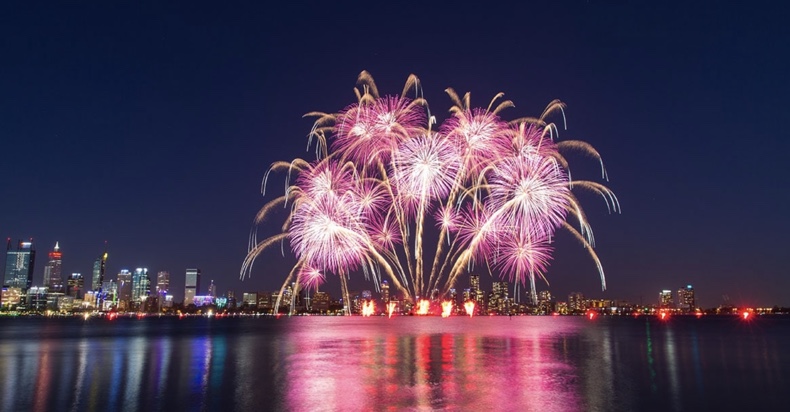 Australia Day Fireworks 2023